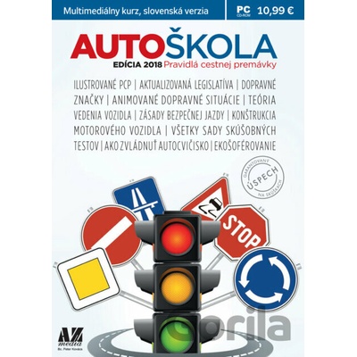 Autoškola (Multimediálny kurz CD-ROM) - AZ media