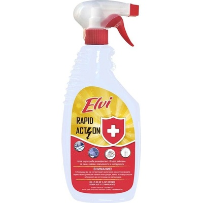 Elvi Дезинфектант Elvi Rapid Action 3 в 1, с помпа, 750 ml (5070200097)
