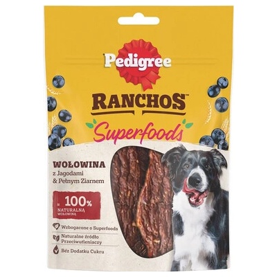 PEDIGREE Ranchos Superfoods s hovězím masem borůvkami a celozrnnými výrobky 70 g