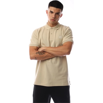 Marshall Artist Блуза с яка Marshall Artist Men's Siren Short-Sleeve Polo Shirt - Stone