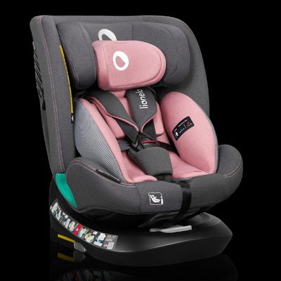 lionelo Reboarder I-size Bastiaan One 2024 pink rose