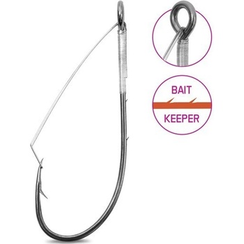 Delphin Háčik na čeburašku B! X-BARB Weedl veľ. 1 8 ks