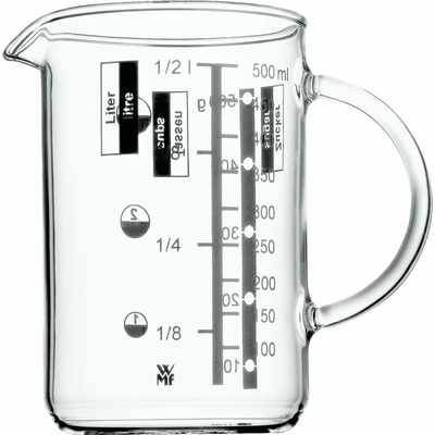 Sklenená odmerka 500 ml, sklo, WMF