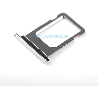 Držák SIM (SIM Tray) iPhone X stříbrný, originální