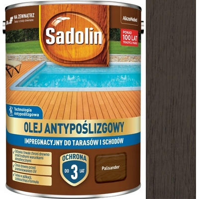 Sadolin Impregnační protiskluzový olej PALISANDR 4,5L