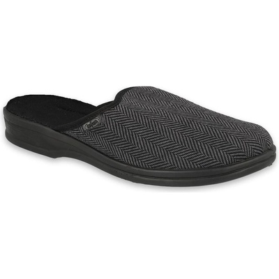 BEFADO 089M416 PARYS ZŠ pánské pantofle šedé