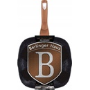 BerlingerHaus grilovací s mramorovým povrchem Rosegold Metallic Line 28 cm