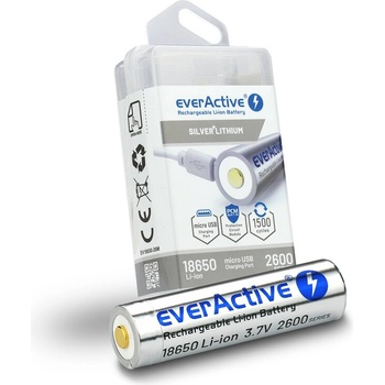 everActive 18650 PCM 2600mAh с USB (0700000091)