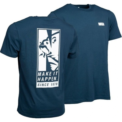 Nash tričko Make It Happen Since 1978 T-Shirt navy blue – Zboží Dáma