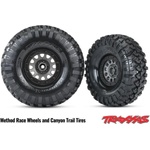 Traxxas диск 1.9" хром, капак, стикери (2)