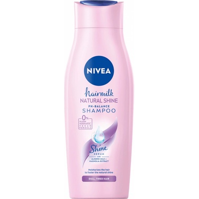 Nivea Hairmilk Shine šampon 250 ml