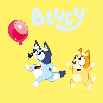Amscan Servítky papierové Bluey 33x33cm