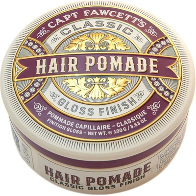 Captain Fawcett Classic Pomade lesklá pomáda na vlasy 100 g