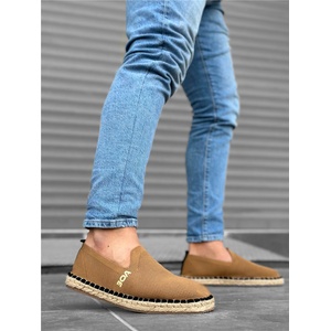 BOA Shoes Мъжки еспадрили от текстил ba0224 - Таба #382098 (382098_Кафяво)