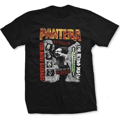 Pantera tričko 3 Albums Čierna
