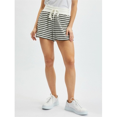 Orsay dámské pruhované teplákové kraťasy dámské 4058583823482 černo-bílé