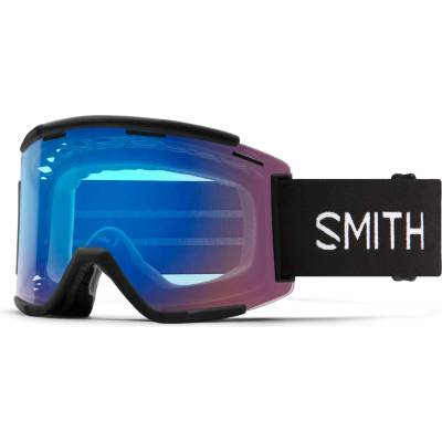 SMITH Маска Smith Squad XL MTB Chromapop Cat. 1 VLT 50% + Cat. 0 VLT 89% Goggles - Black / CP Contrast Rose Flash - размер One Size (205-4605-0111)