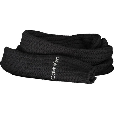Calvin Klein Дамски шал calvin klein, Цвят Черен (k60k608496_nero_bax)