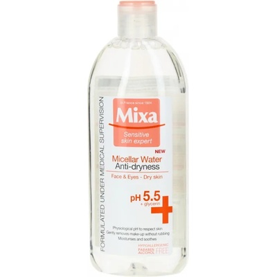 Mixa мицеларна вода против изсушаване, 400мл