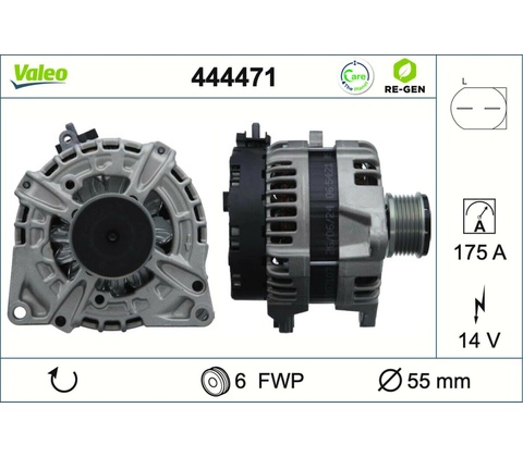 Alternátor VALEO 444471