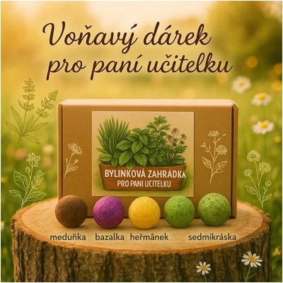 Bylinková zahrádka pro paní učitelku