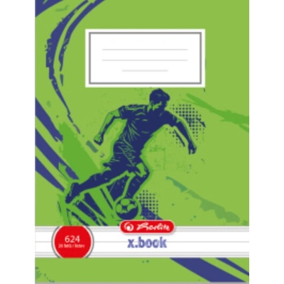 Herlitz Sešit A6 linkovaný 624 Fotbalista