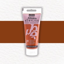 Akrylová farba Pebeo Studio Acrylic 100 ml Burnt sienna