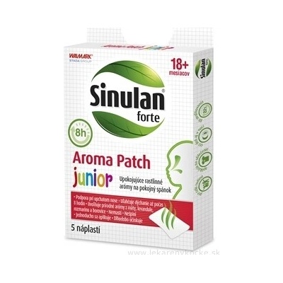 Sinulan forte Aroma Patch junior náplasť 5 ks