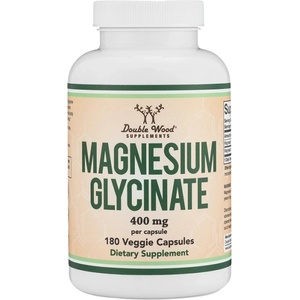 Double Wood Supplements Magnesium Glycinate 400 mg [180 капсули]