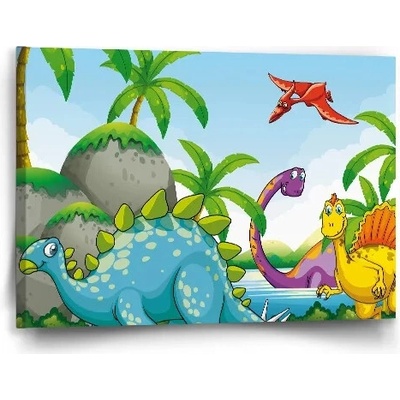 Sablio Obraz Dinosauri 3 - 60x40 cm
