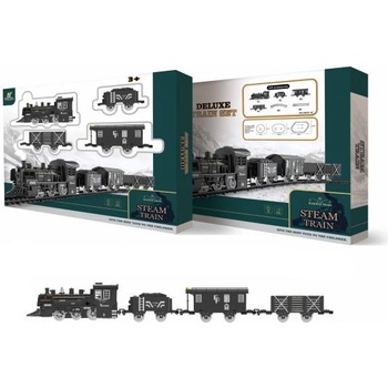 Wiky Vehicles Влак комплект пушещ с ефекти писта 135x75см