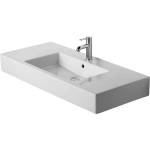 Duravit Vero - Умивалник 105х49 см, с преливник, с отвор за кранче, бял 0329100000 (0329100000)