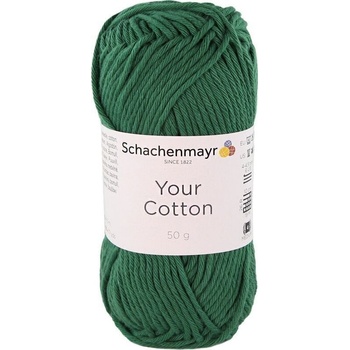 Schachenmayr Your Cotton 00070 Pine Green Плетива прежда (9807019-00070)