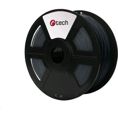 C-TECH PETG, 1,75mm, 1kg, šedá