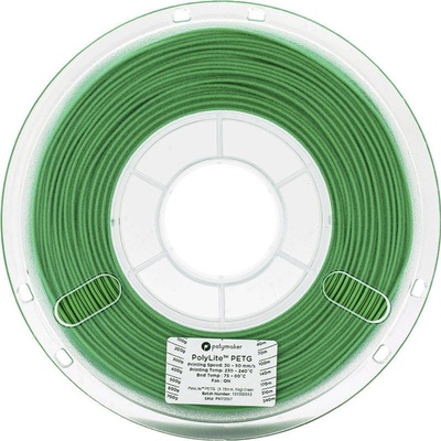 Polymaker PolyLite PETG Green, 1,75 mm, 1 kg