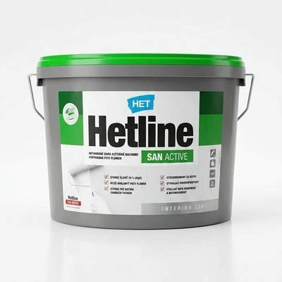 HET HETLINE SAN protiplísňová disperzní interiérová barva 15kg