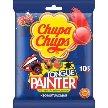 Chupa Chups цветни близалки Zungen-Maler торба 93гр