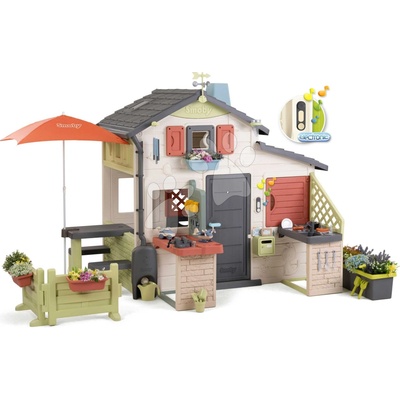 Smoby Domček Priateľov s pracovnou dielňou pre meteorológov Friends House Life rozšíriteľný