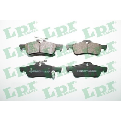Sada brzdových destiček, kotoučová brzda LPR 05P2076