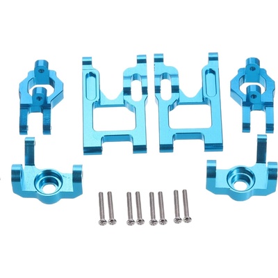 WL toys Kovová sada předních ramen těhlic a jejich závěsů pro Across