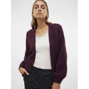 Vero Moda Свободен кардиган без закопчаване винено Vero Moda | Cherven | ЖЕНИ | S