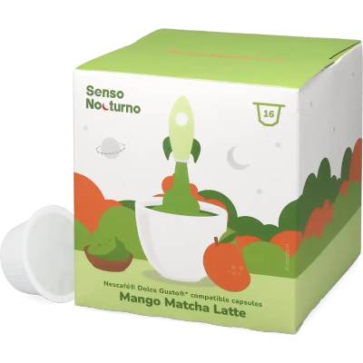 Senso Nocturno | Matcha Latte Mango - 16 капсули за Dolce Gusto®