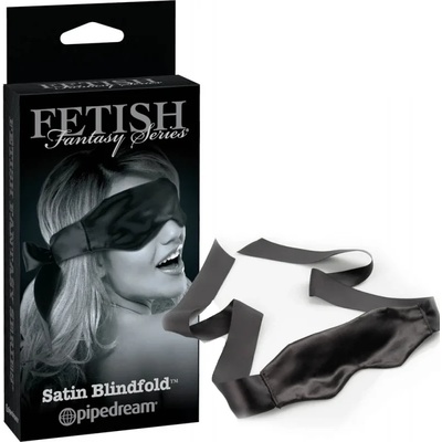 Маска за очи, сатенена слепота - Satin Blindfold Black (PIPE445323)