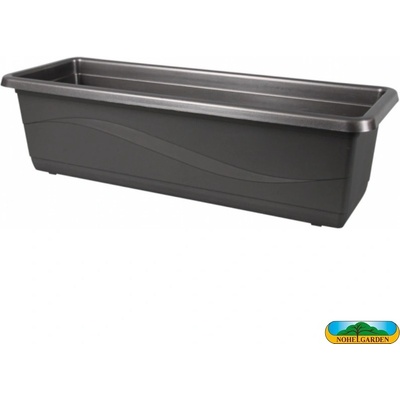 Nohel Truhlík LOBELIA plastový antracitový 40 cm