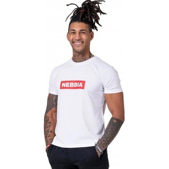 Nebbia tričko pánske Basic 593 white