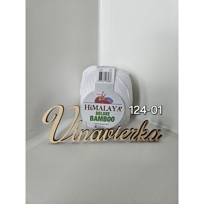 Himalaya Deluxe Bamboo 124-01 bielá