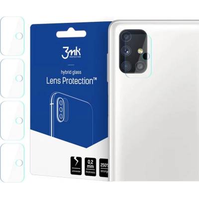 3mk Protection Комплект протектори 3Mk, за Samsung Galaxy M51, За Обектива На Камерата, 4бр (5903108305778)