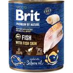 Brit Консерва Brit premium by Nature Fish & Fish Skin 800 г