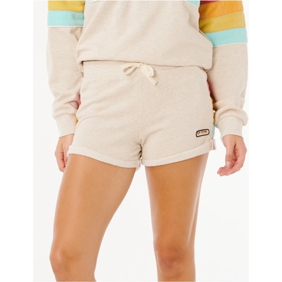 Rip Curl Дамски къси панталони Rip Curl Women's Surf Revival Fleece Short Shorts - Oatmeal (112-4096-0214)