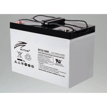 Ritar Power Оловна Гелова Батерия RITAR (EV12-100S) 12V / 100Ah 306/ 168/ 211 mm GEL EV (RITAR-EV12-100S)